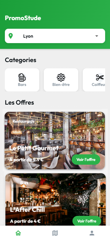 PromoStude – Accueil